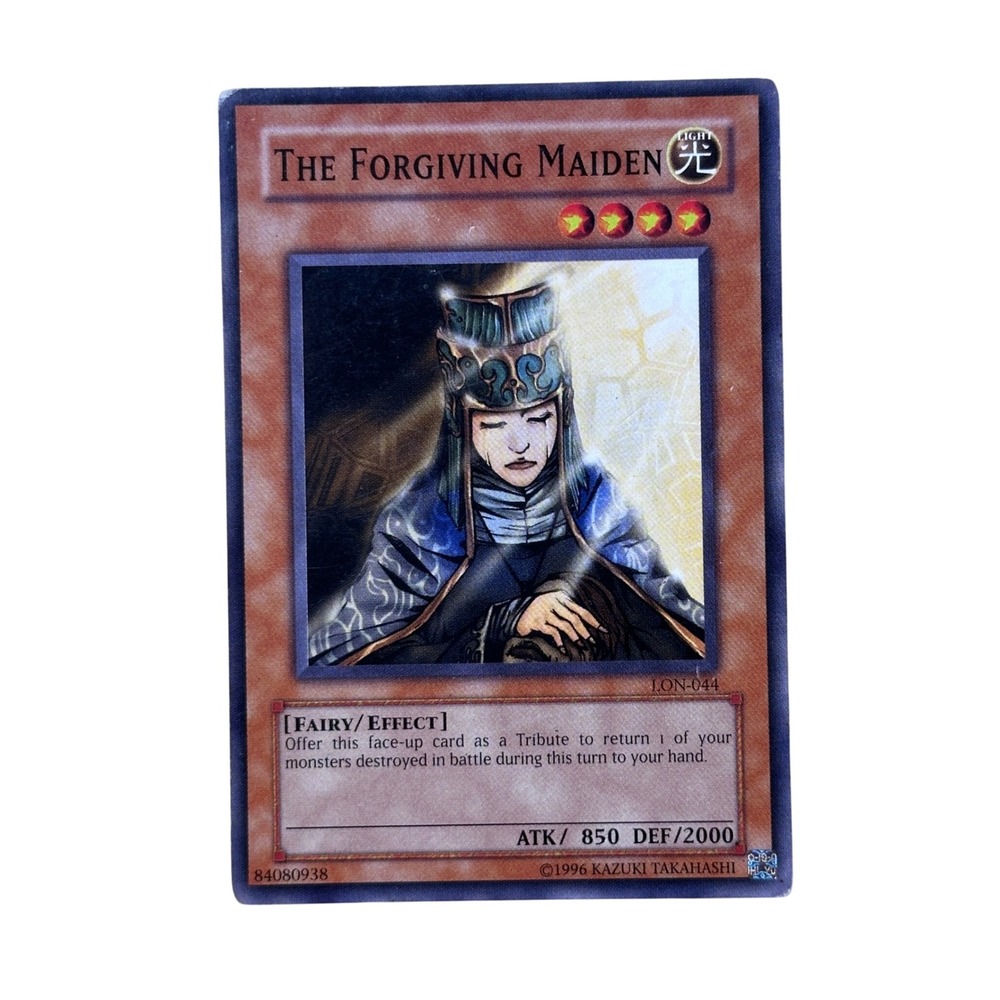 Yu-Gi-Oh! Trading Card Brown The Forgiving Maiden LON-044‎ Super Rare